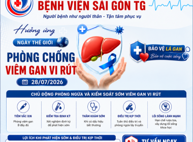 Hưởng Ứng Ngày Thế Giới Phòng Chống Bệnh Viêm Gan Vi Rút – 28/7/2026 