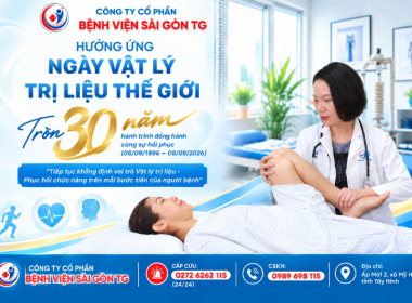HƯỞNG ỨNG 30 NĂM NGÀY VẬT LÝ TRỊ LIỆU THẾ GIỚI 08/9/2026 