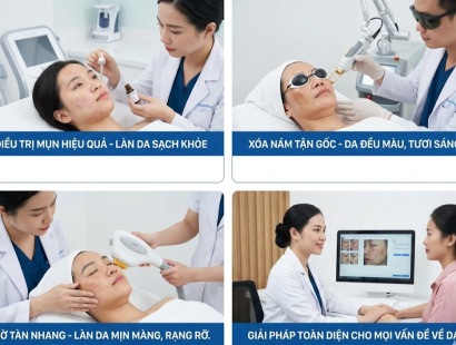 Điều Trị Mụn, Nám, Tàn Nhang