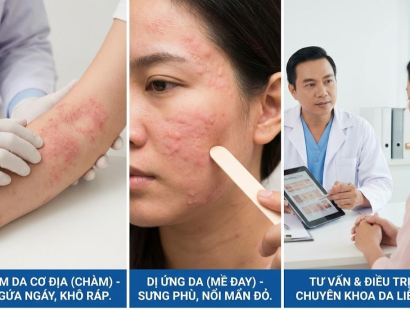 Các bệnh viêm da cơ địa, dị ứng