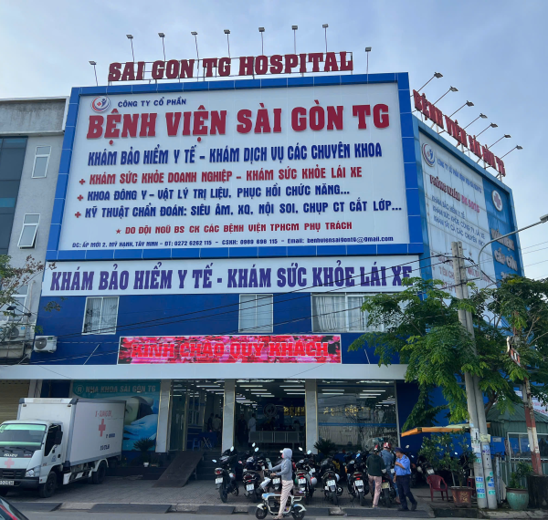 Công ty Cổ phần        Bệnh viện Sài Gòn TG