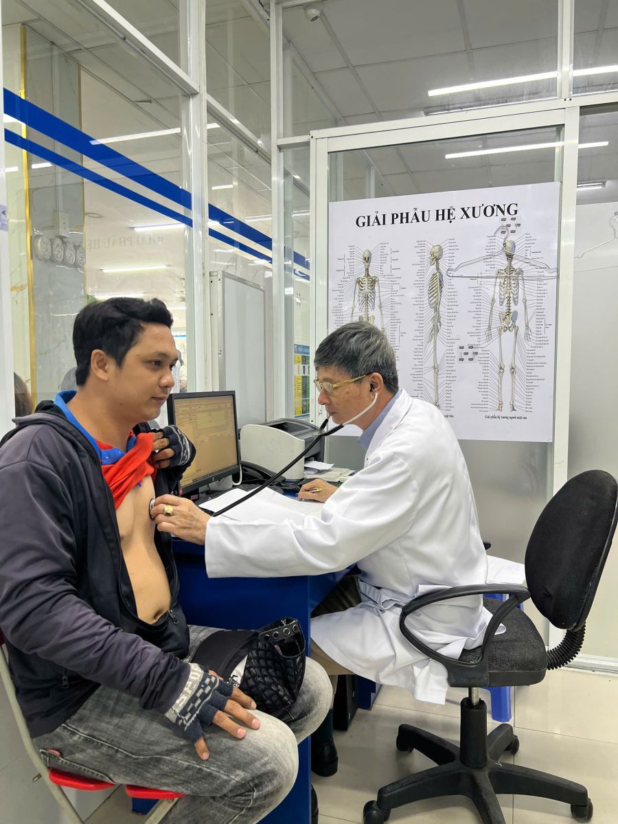 Khu vực khám tổng quát tiện nghi, hiện đại tại Bệnh viện Sài Gòn TG
